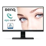 BenQ GW2480 60,5cm (23,8 Zoll) LED Monitor (Full-HD, Eye-Care, IPS-Panel Technologie, HDMI, DP, Lautsprecher) schwarz