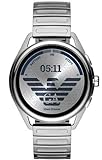 Emporio Armani Herren Touchscreen Smartwatch mit Armband ART5026