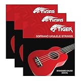 TIGER UAC14-3 Sopran Ukulele Saiten 3 Stück