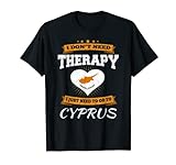 Zypern Flagge I Lustiges Zypern Urlaub Geschenk I Lustiges Zypern T-Shirt