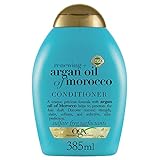 OGX Renewing + Argan Oil of Morocco Conditioner (385 ml), regenerierende Haarspülung mit marokkanischem Arganöl, Haarpflege Spülung, sulfatfrei