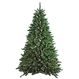Weihnachtsbaum 'Riccardo', Höhe 180 cm, Extra dick, 723 Äste, Royal-Effekt, 110x110x180 cm