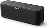 Anker SoundCore Boost 20W Bluetooth Lautsprecher mit BassUp Technologie. IPX5 Wasserfest, verwendbar als Zusatzakku, 20m Reichweite, Hervorragender Klang & Bass (Generalüberholt)