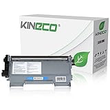 Kineco Toner kompatibel für Brother TN2010 TN-2010 für Brother DCP-7055 W, DCP-7057, HL-2130 R, HL-2132 R, HL-2135 W, Schwarz 3.000 Seiten