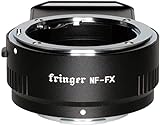 YEWOOP NF-FX Fringer Fujifilm Autofokus Mount Adapter Eingebaute elektronische Blende Automatischer Konverter für Nikon D/G/E Objektiv zu Fuji X-Pro3 X-Pro2 X-T4 X-T3 XT2 XT1 X-T200 X-T100 X-T30 Serie