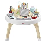 Fisher-Price HBM26 - 2-in-1 Homeoffice Activity Center, Unterhaltung für Babys und Spieltisch mit Musik, Lichtern und Geräuschen, Spielzeug für Kleinkinder