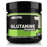 Optimum Nutrition ON Glutamin Pulver, Aminosäuren Pulver, Nahrungsergänzungsmittel mit l Glutamin, Unflavoured, 120 Portionen, 630g