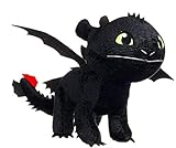 DreamWorks Drachen OHNEZAHN Toothless Dark Fury PLUSCH Peluche XXL ENORM 90cm Drachentrainer Dragon Trainer Drachenzähmen leicht gemacht