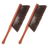 Supvox 2st Kaminreinigungswerkzeuge Detailreinigungsbürste Kaminbankbürste Bürstenreinigung Wischbesen Trocknerkanal-reinigungsset Handbesen Staubbürste Trockner Reinigungsset Wenge Brow