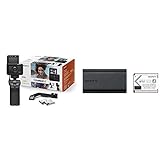 Sony RX0 II Creator Kit | Robuste, Ultra-kompakte Kamera mit Aufnahmegriff VCT-SGR1 (1.0-Typ-Sensor, 24mm F4,0 Zeiss-Objektiv) & Acc-TRDCJ Zubehör-Kit (Akku+Ladegerät, geeignet für DSC-RX0)