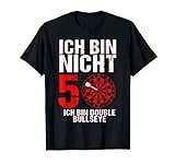 50. Geburtstag Geschenk lustiges Dart Spruch Double Bullseye T-Shirt