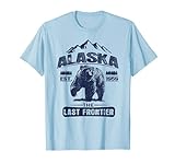 Vintage Alaska The Last Frontier - Bär Alaska T-Shirt