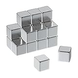 NeoMagNova® | 20 starke Neodym Magnete für Glasmagnettafel | 8 mm Würfelmagnete für Glasmagnetwand, Glas-Magnetboards und vieles mehr