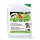 Adele Milbenfrei® 10 kg flüssig gebrauchsfertig, Milbenmittel, 100% BIO, gegen rote Vogelmilben, Hühner, Tauben, Wachteln, Geflügel, Pferde - überall wo Milben und Vogelmilben auftauchen
