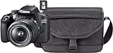 Canon EOS 2000D BK 18-55 is + SB130 + 16GB EU26 SLR-Kamera-Set, 24,1 MP, CMOS 6000 x 4000 Pixel, Schwarz – Digitalkameras ( Full HD, Schwarz)