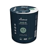 MediaRange DVD-R 4.7Gb|120Min 16x Speed, Cake 100