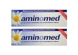 2x 75ml Aminomed bei gereiztem Zahnfleisch & empfindlichen Zähnen Kamillenblüten