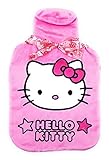 Wärmflasche mit Hülle, Motiv: Original Sanrio Hello Kitty 'Pink Graphic Traffic'