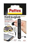 Pattex Kintsuglue Flexible Knete schwarz, starke und leicht formbare Klebepaste zum Reparieren, Rekonstrukieren, Schützen & Verbessern von fast allen Gegenständen, 3 x 5g