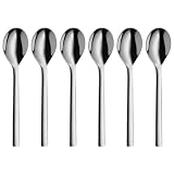 WMF Nuova Tee-/ Kaffeelöffel Set 6-teilig, 13,5 cm, Cromargan Edelstahl poliert, glänzend, spülmaschinengeeig
