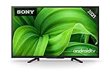 Sony KD-32W800 BRAVIA 81cm (32 Zoll) Fernseher (Android TV, 2K HD, High Dynamic Range (HDR), Smart TV, 2021 Modell), Schwarz
