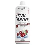 Best Body Nutrition Vital Drink ZEROP - Kirsche, Original Getränkekonzentrat - Sirup - zuckerfrei, 1:80 ergibt 80 Liter Fertiggetränk, 1000 ml
