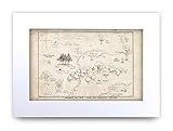 HWC Trading FR Winnie Puuh-Druck für Kinderzimmer, A4, gerahmt, Karte (ungerahment), A4