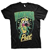 Breaking Bad Offizielles Lizenzprodukt Vamanos Pest Bug T-Shirt (Schwarz), Large