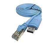 DSD TECH SH-RJ45P USB-zu-Konsole-Kabel mit PL2303GT Chip für Cisco Router Switches 1.8M / 5.9FT