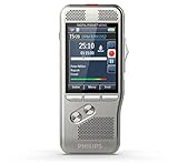 Philips DPM 8100 Pocket Memo Digitales Diktiergerät, Schiebeschalter