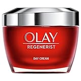 Olay Regenerist Day Cream (50 g) mit Aminopeptiden und Vitamin B3, Anti-Aging, Pflege für trockene und Mischhaut für Frauen, intensiv befeuchtet und strafft die Haut sichtbar
