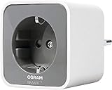 OSRAM Smart+ Plug, ZigBee schaltbare Steckdose, für die Lichtsteuerung in Ihrem Smart Home, Direkt kompatibel mit Echo Plus und Echo Show (2. Gen.), Kompatibel mit Philips Hue Bridge