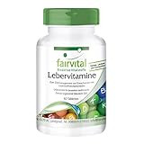Lebervitamine - mit Mariendistel, Artischocke, Löwenzahn & Alpha-Liponsäure - HOCHDOSIERT - mit 80% Silymarin - VEGAN - 60 Tabletten