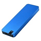 External Hard Drive 1TB 2TB，Portable Hard Drive Super Fast Type-CUltra Slim Hard Drive for Mac PC Laptop(1TB Blue)