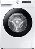 Samsung WW90T504AAW/S2 Waschmaschine, 9 kg, 1400 U/min, Ecobubble, SimpleControl-Bedienkonzept,WiFi-SmartControl, Hygiene-Dampfprogramm, Weiß