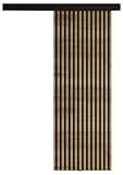 KIER FURNITURE Schiebetür BELMO – Schiebetür Komplettset Schiene Komplettset Mit Tür – Zimmertüren Mit Zarge Komplett - B76xH205xT1,6 cm - Eiche Craft G