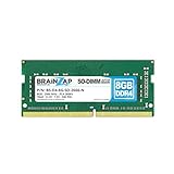 BRAINZAP 8GB DDR4 RAM SO-DIMM PC4-2666V 1Rx8 2666 MHz 1.2V CL19 Notebook Laptop Arbeitsspeicher