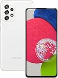 Samsung Galaxy A52s 5G Smartphone ohne Vertrag 6.5 Zoll Infinity-O FHD+ Display 128 GB Speicher 4.500 mAh Akku und Super-Schnellladefunktion White 30 Monate Herstellergarantie [Exklusiv bei Amazon]