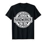 Handwerker Legende Witziger Vintage Spruch T-Shirt