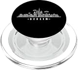 Brandenburger Tor Linienzeichnung Deutsche Hauptstadt Berlin PopSockets PopGrip für MagS