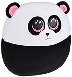 TY 39192 Panda - Squish-A-Boo - 14''', weiß / schwarz