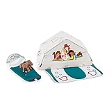 SCHLEICH 42537 Accessory - Accessoires Camping (Horse Club), Mix
