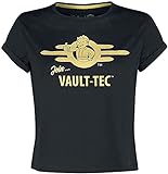 Difuzed Fallout Female Shirt 76 Join Vault-Tec Women's T-Shirt Grey-M