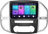 KIDYBO Android 10.0 Auto Stereo 2 Din Head Unit für M-ercedes B-ENZ Vito 2016-2019 GPS Navigation 10 Zoll Touchscreen MP5 Multimedia Player Radio Video Receiver mit 4G WiFi DS(Color:WiFi:1+16)