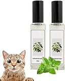 Herbal Cat Joy, Katzenminze-Spray für Katzen, Kräuter-Katzenfreude-Spray, Katzentrainingsspray mit Katzenminze, Katzenkratzspray, transparentes Verhaltensspray für Katzen und Kätzchen, glücklicher