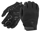 Damascus Gear ATX66 Hybrid-Handschuhe, ungefüttert, flache Knöchel, verstärkte Handflächen, Touchscreen-fähig, Größe M