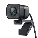 Logitech StreamCam - Livestream-Webcam für Youtube und Twitch, Full HD 1080p, 60 FPS, USB-C Anschluss, Gesichtserkennung durch Künstliche Intelligenz, Autofokus, vertikales Video - Graphit