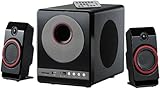 auvisio 2.1 PC Lautsprecher: 2.1-Premium-Multimedia-Soundsystem mit Subwoofer (Versandrückläufer) (PC Lautsprecher mit Subwoofer, 2.1 Lautsprecher mit Subwoofer)