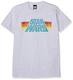 Star Wars Vintage 77 Männer T-Shirt grau meliert M 97% Baumwolle, 3% Polyester Fan-Merch, Filme