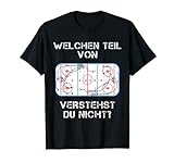 Lustiger Eis Hockey Spruch Shirt Fan Spieler Trainer
